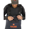 Полукомбинезон забродный NORFIN SHADOW NEOPRENE BOOTFOOT р.44-L с сапогами 83500-44-L